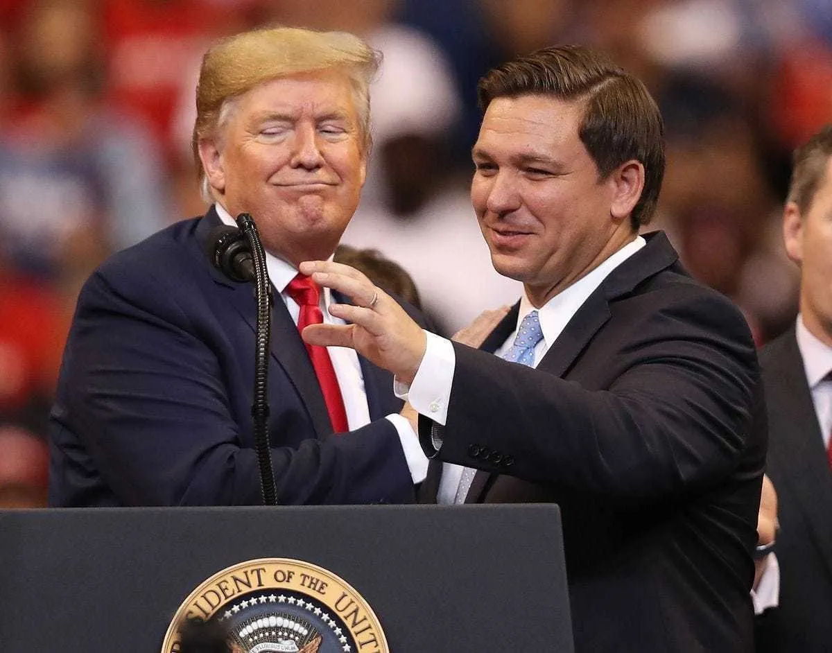 Trump and DeSantis Bromance